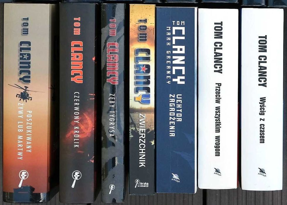 Tom Clancy - zestaw książek