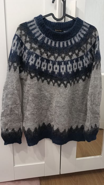 Sweter damski Massimo Dutti z wełną i moherem