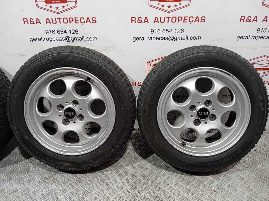Conjunto Jantes Mini R50 R52 R53 15 Polegadas 2001 a 2008 Originais