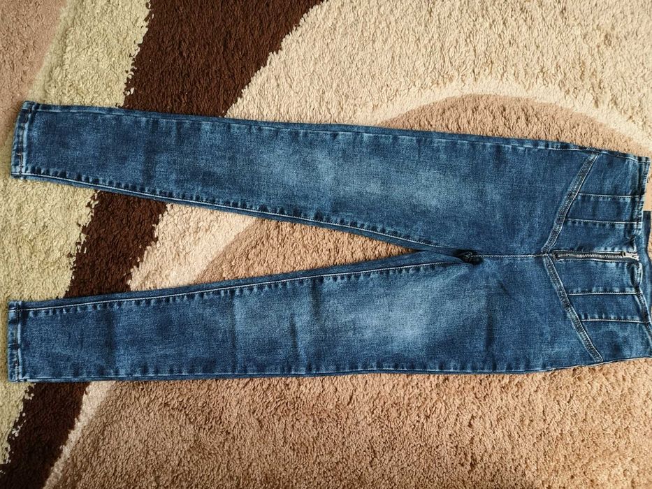 Spodnie jeansy NOWE roz M 38 wysoki stan