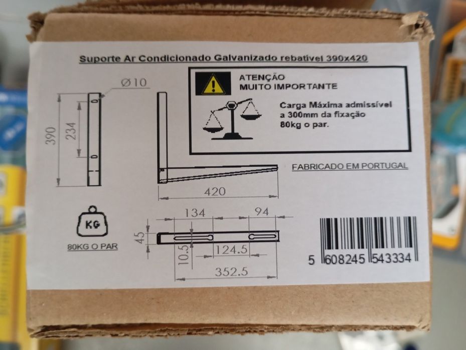 2 Suportes para ar condicionado