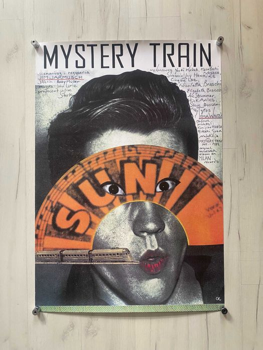 Plakat filmowy "Mystery Train"