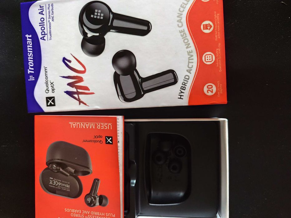 Auriculares com cancelamento de ruído ativo - Tronsmart Apollo air