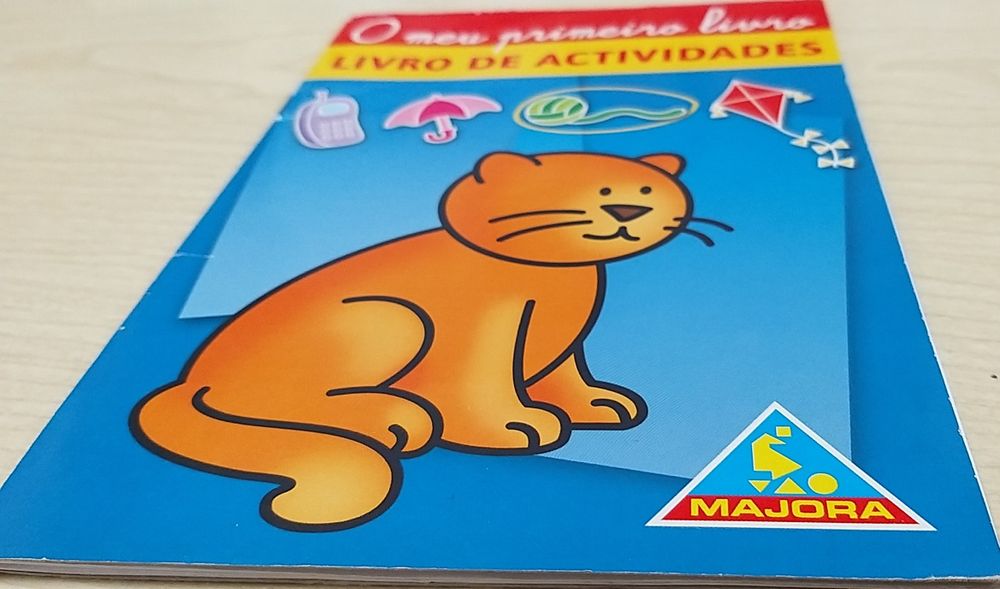 O meu primeiro livro de atividades.