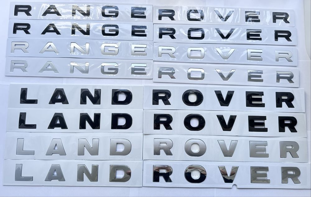 Емблема на решітку багажник Land Range Rover шильдик Ленд Рендж ровер