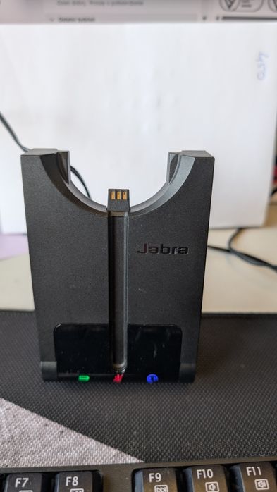 Zestaw słuchawkowy z mikrofonem słuchawki Jabra 920 pro zasięg 120m
