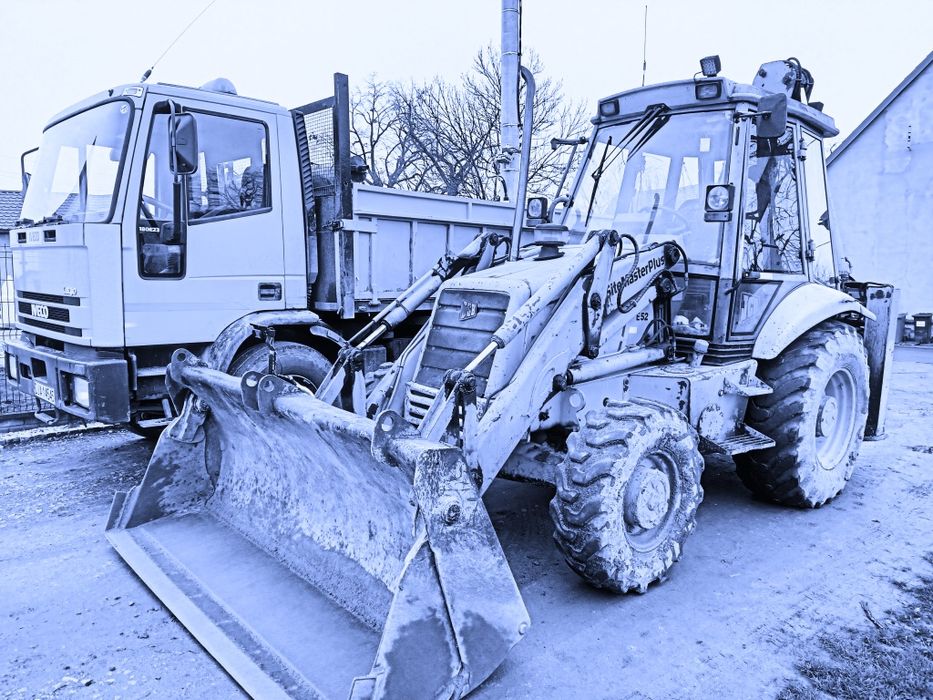 Usługi koparko ładowarką Roboty ziemne