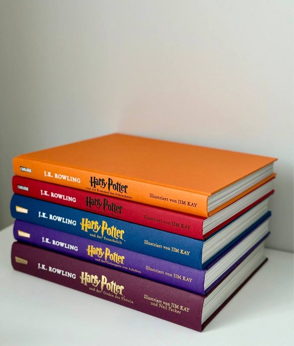 книги Harry Potter ілюстровані [Deutsch]