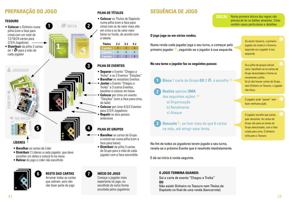 Jogo de cartas Politikards - Vem Aí a Troika