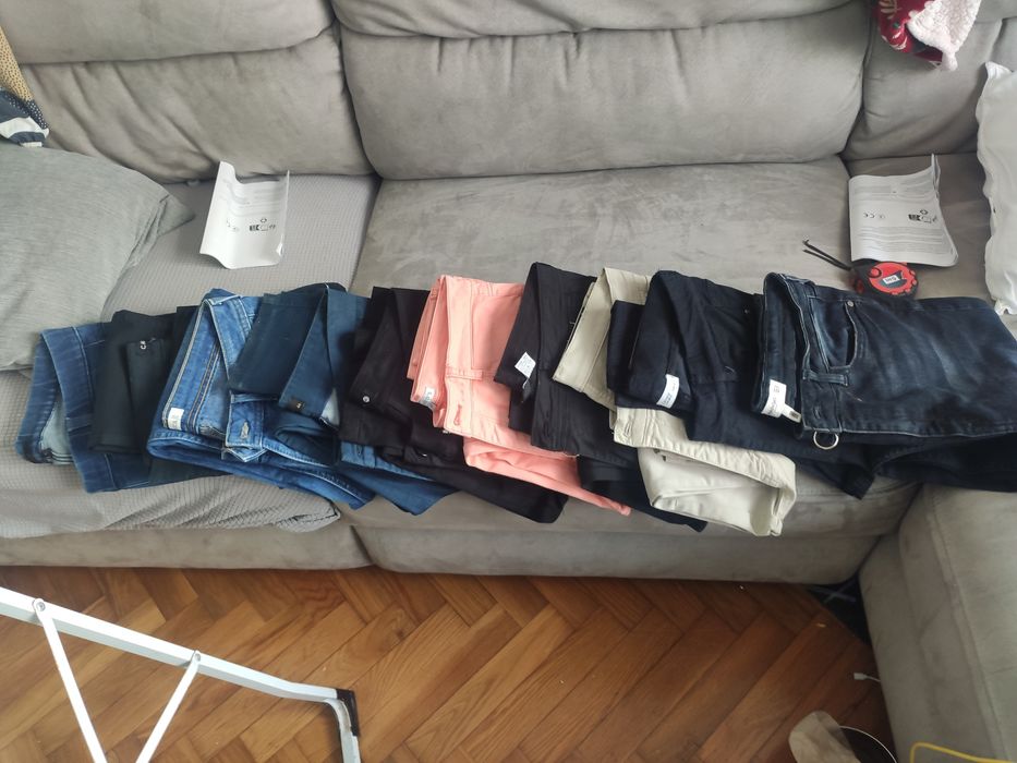10 pares de calças duas são novas 42