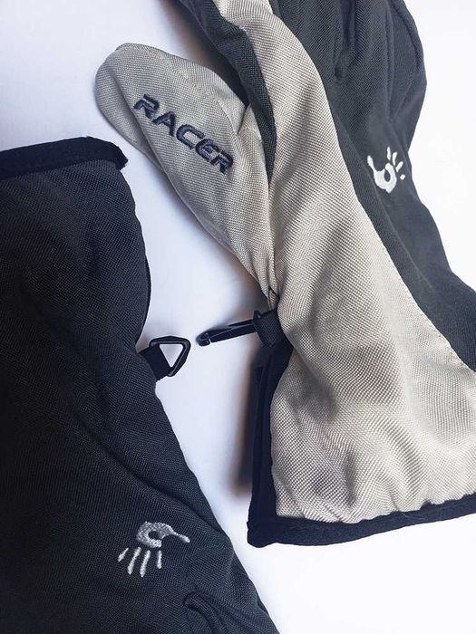 Luvas Cinza Preto S Blast Racer