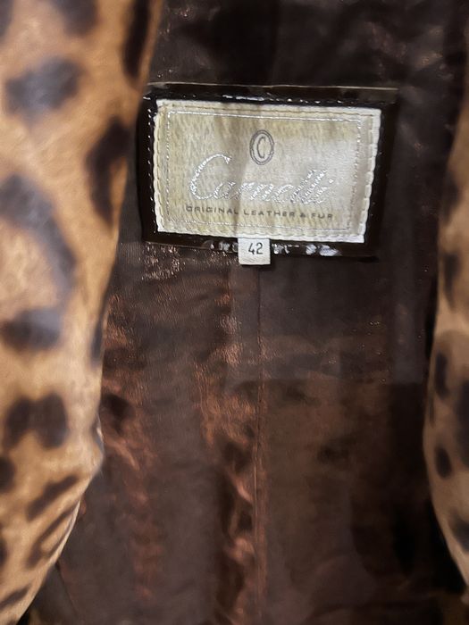 Женская леопардовая куртка