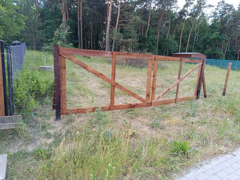 Ogrodzenie tymczasowe siatka leśna montaż