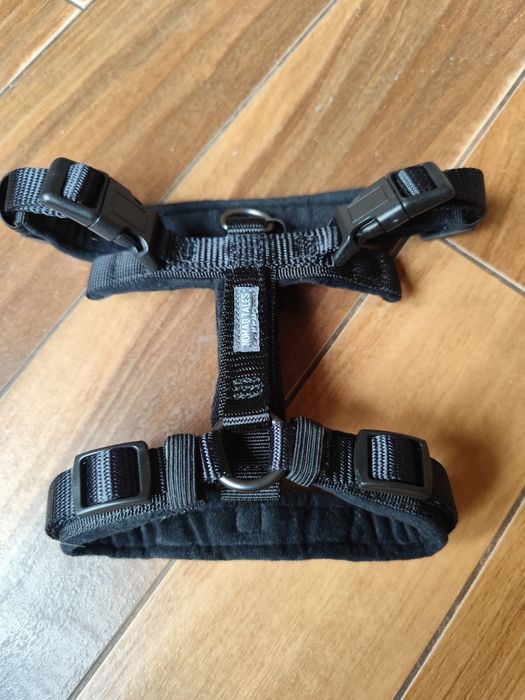 Szelki dla psa Nomad Tales Blush, kolor heban, rozmiar XS