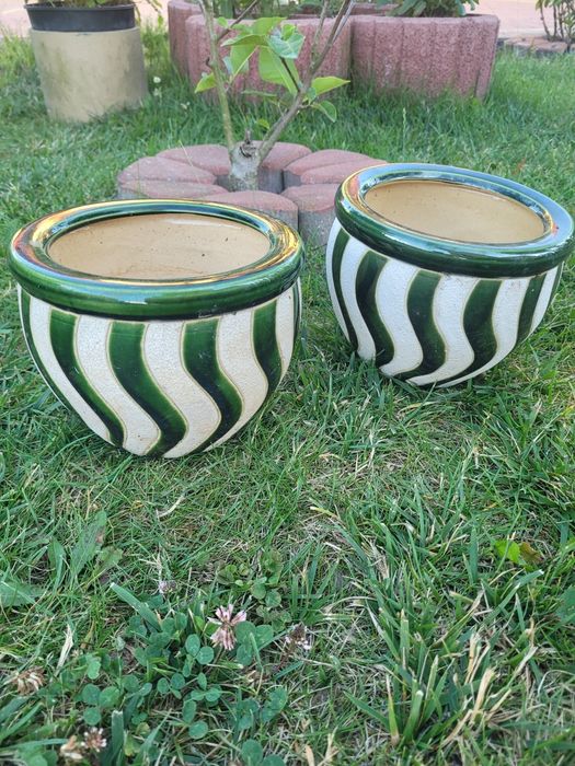 2 donice po 25 zł za sztukę