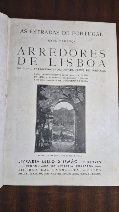 Livro Estradas de Portugal