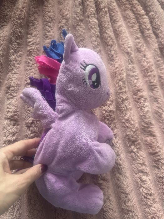 Мʼяка іграшка сумочка поні