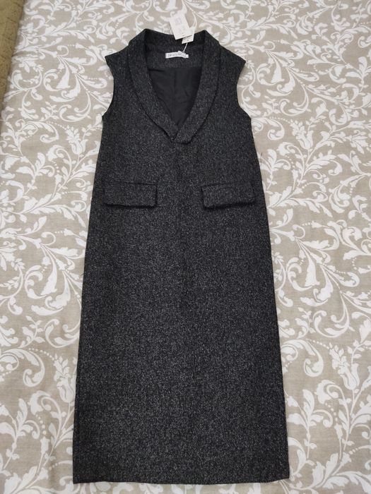 Vestido sem mangas formal