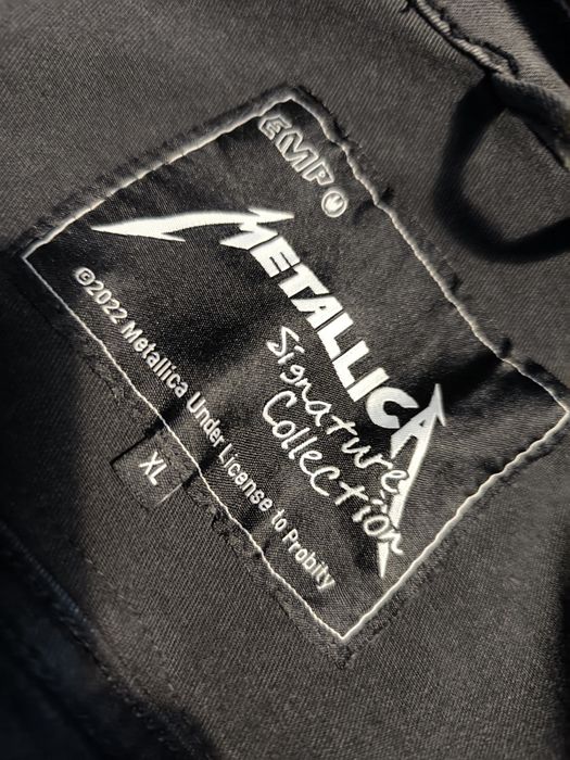 Casaco de ganga da banda Metallica