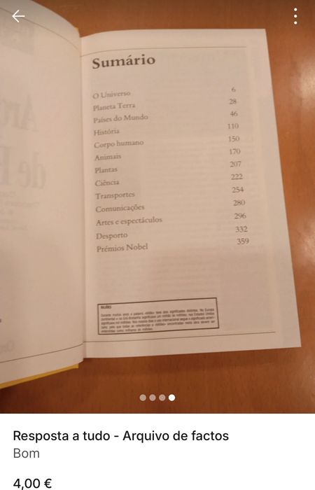 Respostas a tudo - arquivo de factos