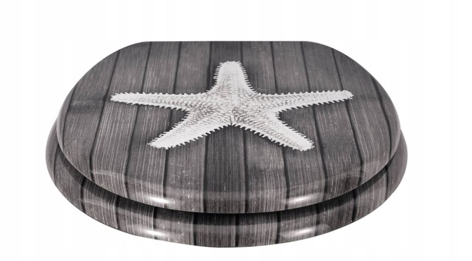 Deska sedesowa Sanitop Wingenroth WS2663 czarny MDF