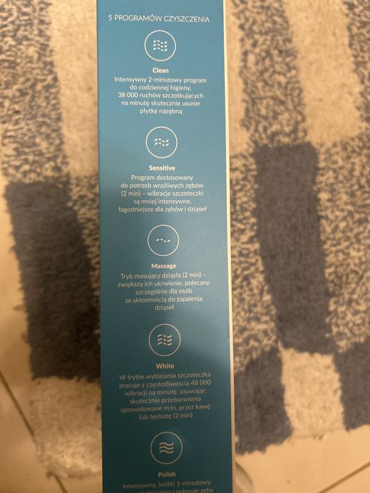 szczoteczka soniczna supersonic+ 48000 wibracji