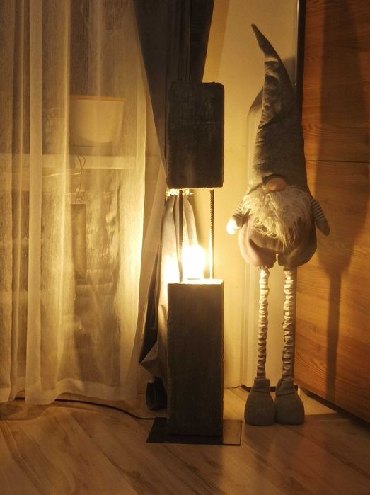 Lampa, beton, loft