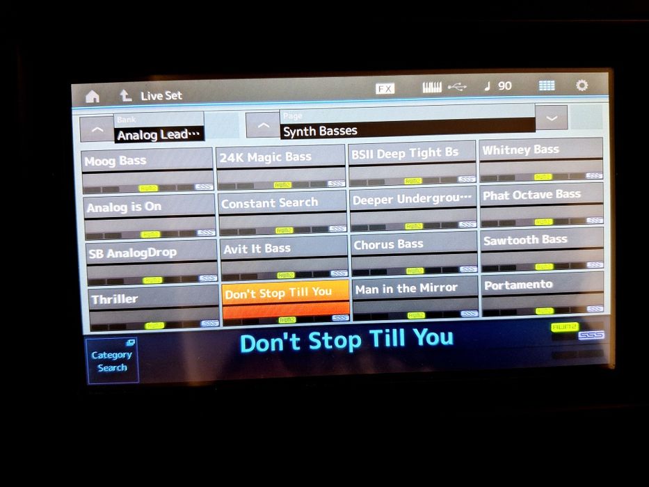 Yamaha Modx 6  presets extra Workstation Sintetizador