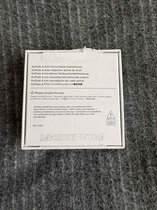 Airpods 4 ANC nowe otwierane