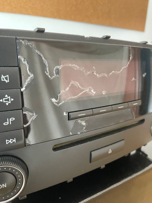 Rádio original Mercedes W203