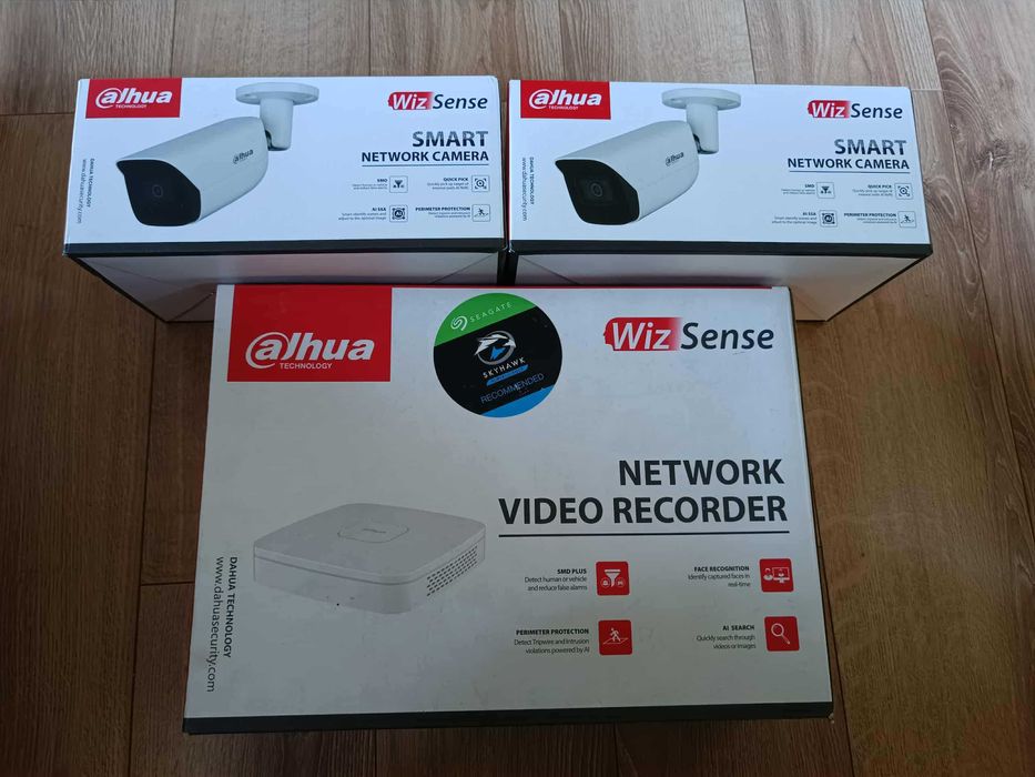 Zestaw monitoringu Dahua - DHI-NVR2104-I i 2xIPC-HFW3541E-AS-0280B-S2