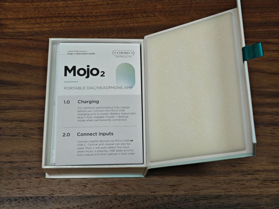 DAC i wzmacniacz słuchawkowy Chord Mojo 2