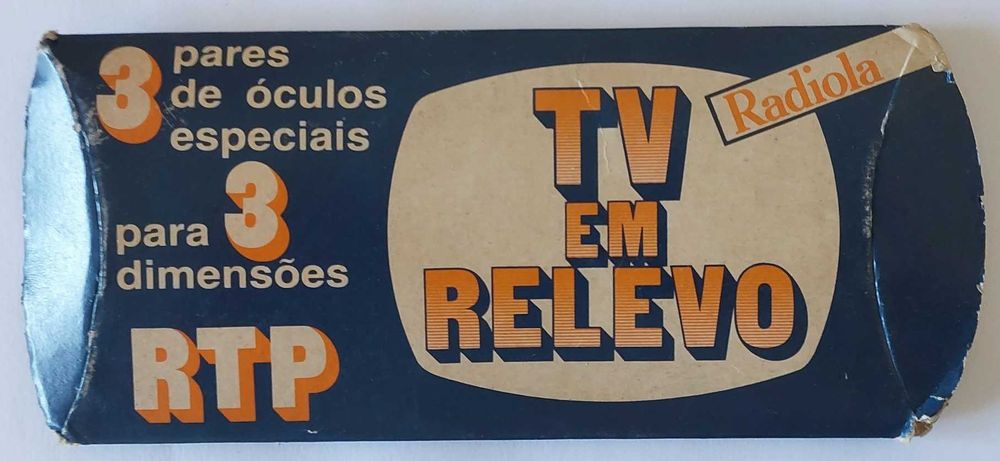 Óculos 3D dos Anos 80