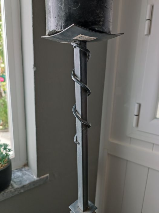 Castiçal ferro vela
