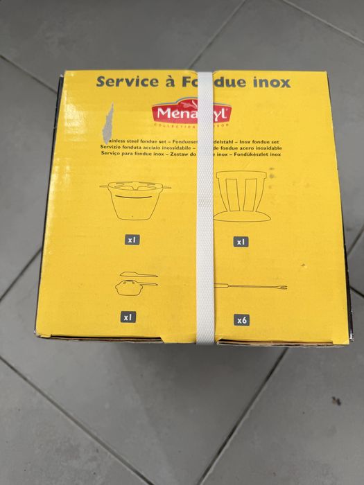 Fondue inox novo a estrear