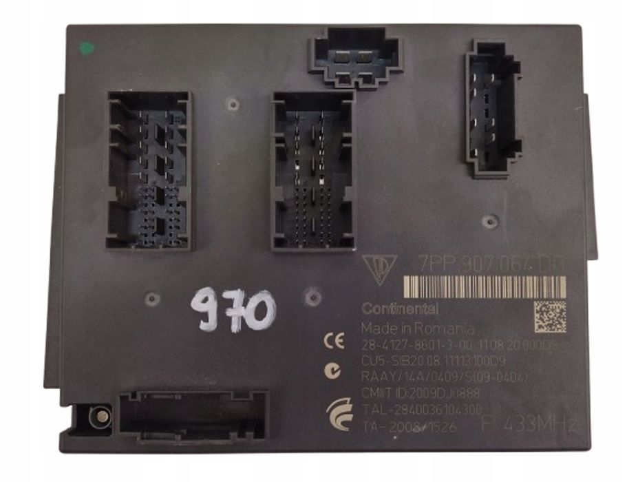 porsche panamera 970 09-13 moduł komfortu 7pp907064dr