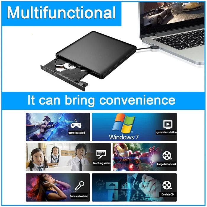 Зовнішній CD DVD