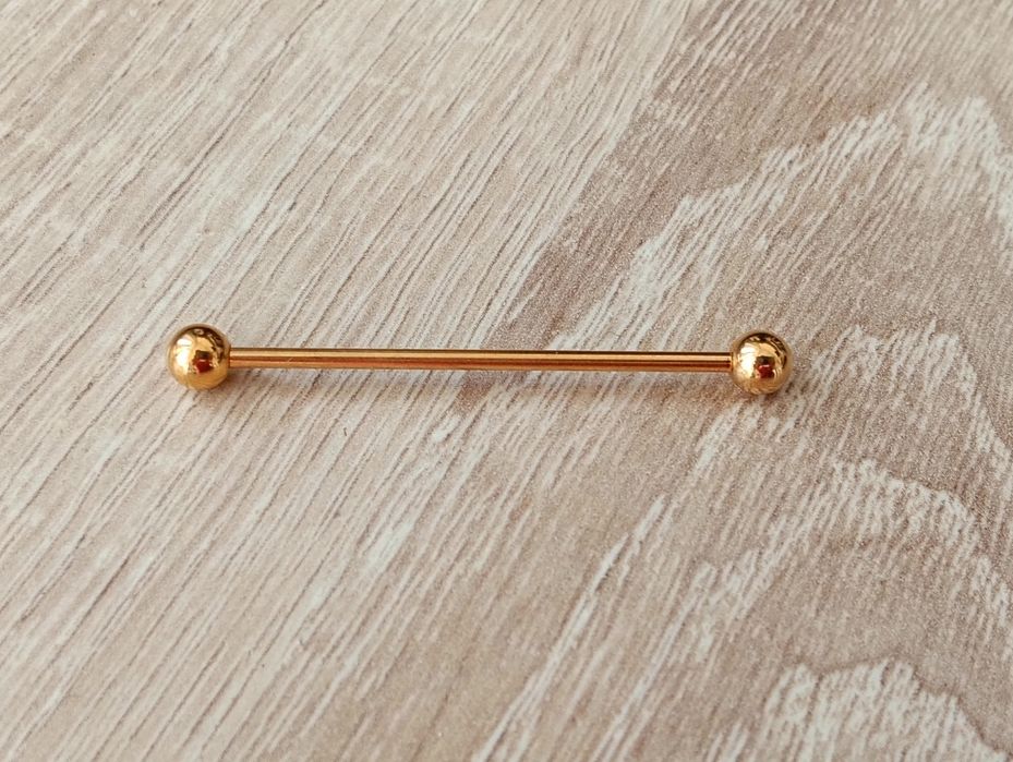 Kolczyk do chrząstki ucha sztanga