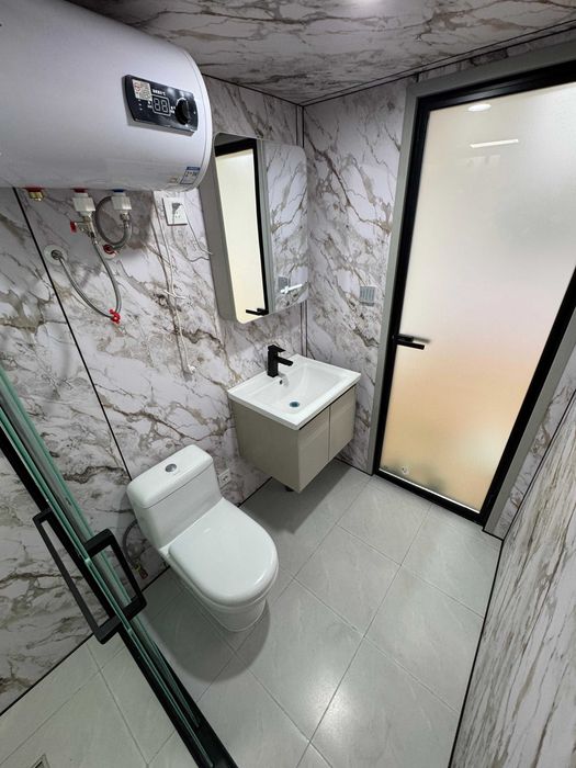 Nowoczesny domek modułowy 26 m2 z pergolą - pod klucz