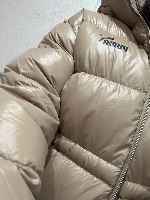 Пуховик puma куртка красивий колір