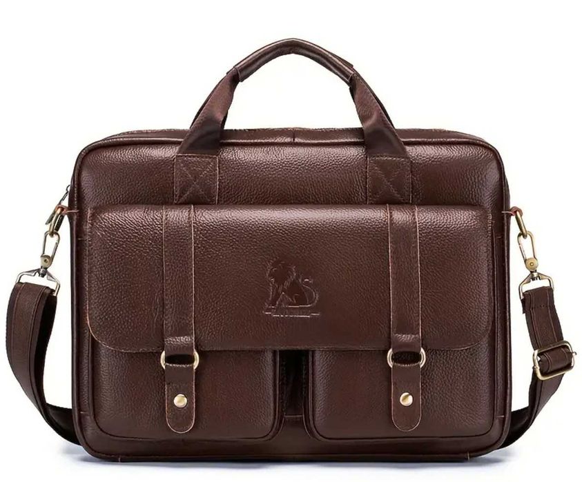 Портфель кожаный мужской