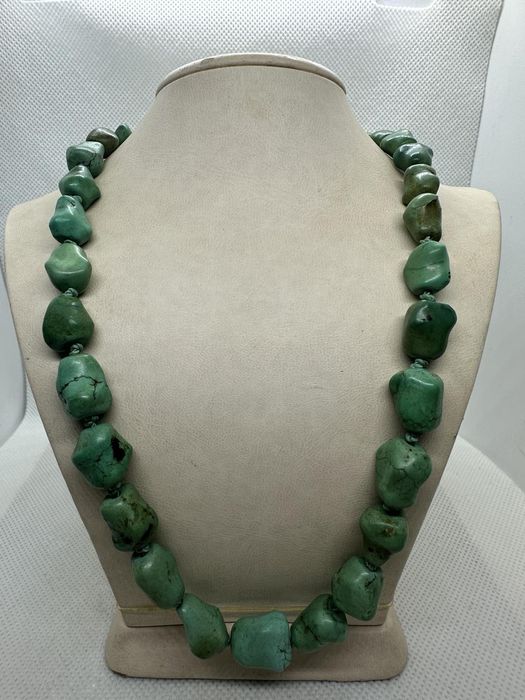 Бусы бирюза серебро старый китай