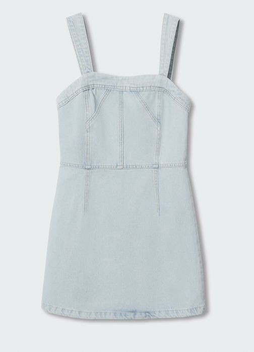Сукня, сарафан, джинсовий, новий, mango, Манго, 32, xs, xxs