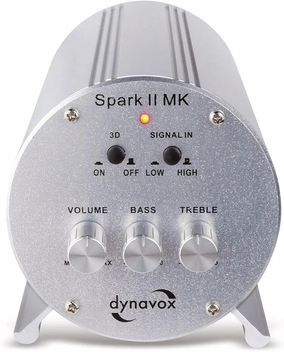 Dynavox Spark II Stereo Mini wzmacniacz (2 x 30 Watt) silber