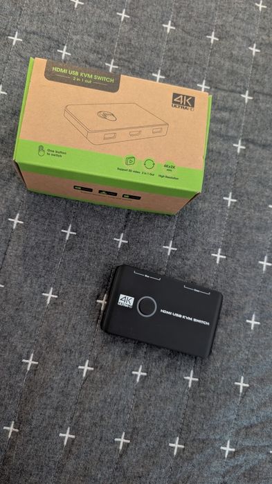 Switch HDMI KVM novo
