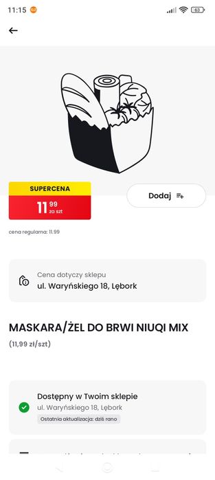 Koloryzujący tusz do brwi z mikrowłóknami NIUQI 03 black