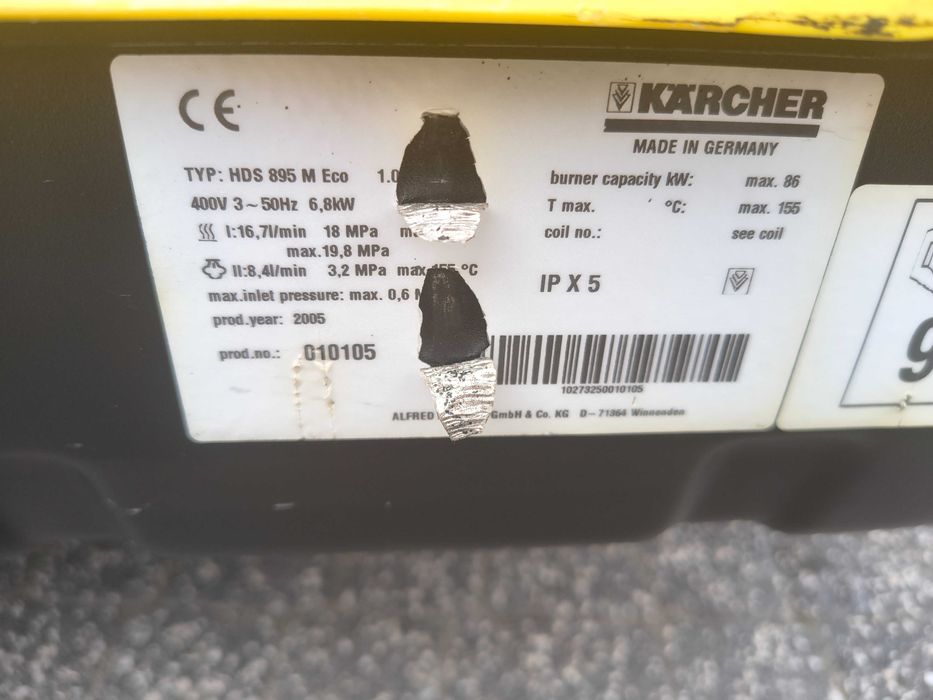 Myjka ciśnieniowa KARCHER HDS 895 M Eco Gwarancja