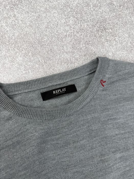 Replay wool knit sweater чоловіча кофта світер