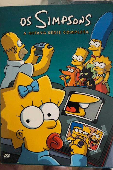 Lote 12 DVDs Os Simpsons – 10 Temporadas Completas + O Filme + Enlouqueceram (2 edições colecionador)