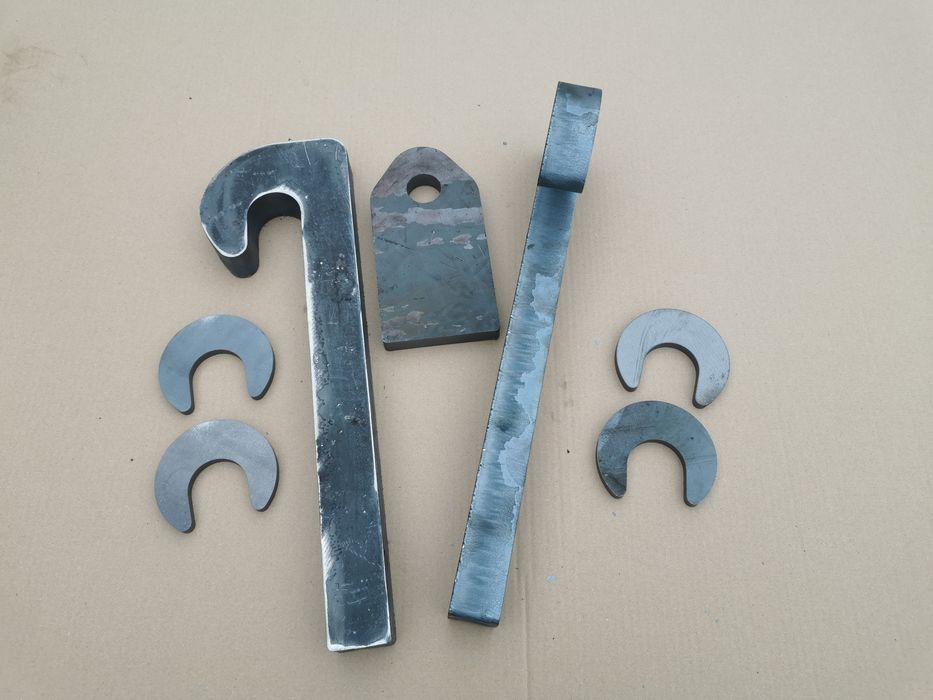 Haki Merlo 40mm do dużych obciążeń adapter, łyżka, mocowania